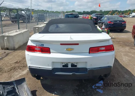 2015 Chevrolet Camaro 1Lt из США, поврежденный, VIN 2G1FD3D39F9268492